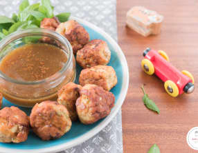 Boulettes de poulet au basilic thaï