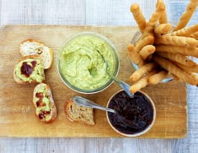 Guacamole avocat Roquefort