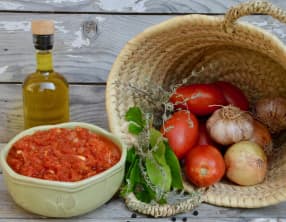 Sauce tomates maison