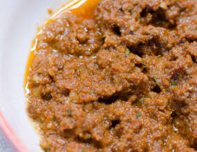 Pesto rouge aux tomates séchées