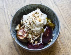 Fruits rôtis au sirop d’érable