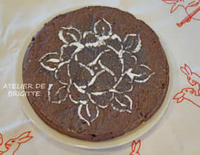 Brownies aux pépites chocolat noir et blanc