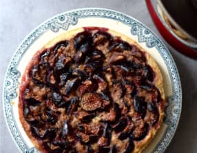 Tarte aux figues et crème d’amande