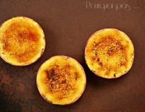Tartelettes façon crème brûlée au thé et aux épices