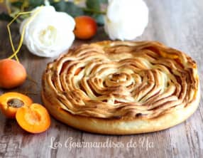 Tarte torsade abricot