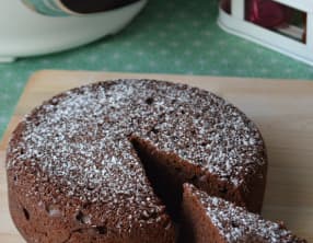 Gâteau au chocolat et au fromage blanc