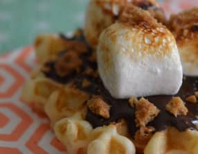 S'mores gaufré