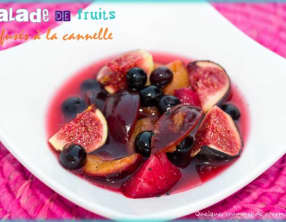 Salade de fruits infusés à la cannelle