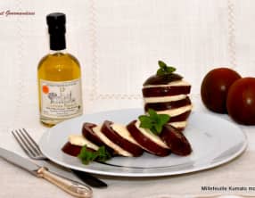 Millefeuille kumato mozzarella.