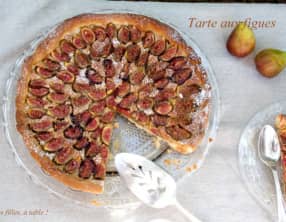 Tarte aux figues