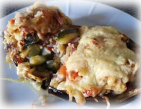 Aubergines farcies