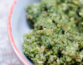 Pesto aux noisettes