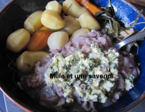 Tête de veau, sauce gribiche