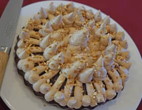 Brownie praliné et sa crème mousseline pralinée