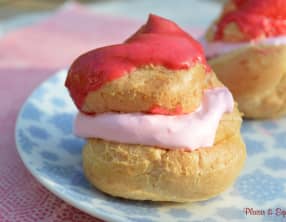 Choux à la crème pour Octobre Rose