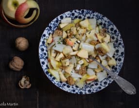 Salade d'endives au bleu des Vosges