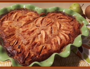 Cuajada aux pommes et noisettes