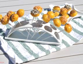 Sucettes emmental carottes lard