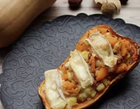 Butternut farcie façon raclette