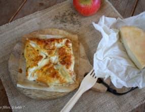 Carrés feuilletés pomme et munster