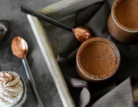 Crème dessert au chocolat sans oeufs facile