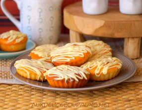 Financiers moelleux au chocolat blanc