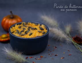 Purée de butternut au panais