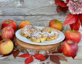Beignets aux pommes express sans friture