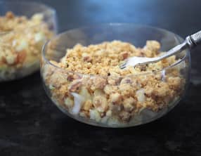 Salade d'endive en crumble croustillant