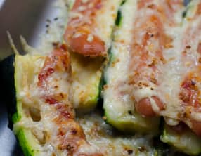 Hot dog de courgette