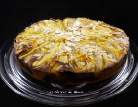 Gâteau d’automne poires-amandes