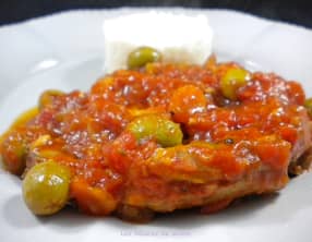 Osso bucco de veau aux olives