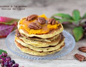 Pancakes à la farine de lupin