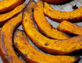 Potimarron rôti aux épices douces