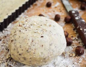 Pâte sablée aux noisettes