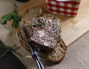 Terrine de foies de volaille à la provençale