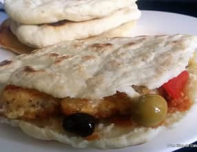 Pain pita Libanais à la poêle