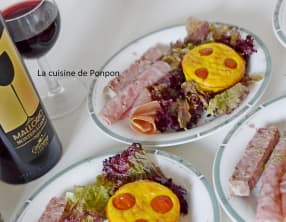 Muffin de frittata au comté et tomates cerises