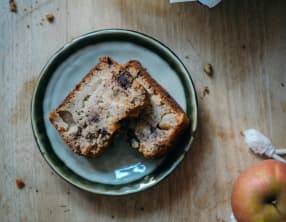 Cake pomme, châtaigne et chocolat