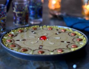 Tamina gateau de semoule et miel algerien