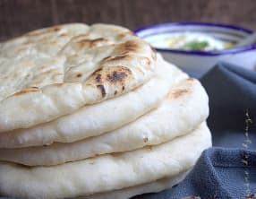 Pain plat à la poêle