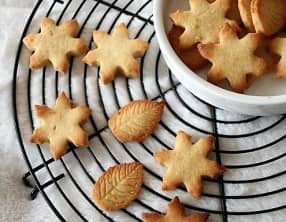 Sablés au gingembre et clémentine