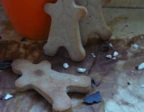 Petits bonhommes de Noël marrons et Gaudes 