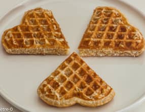 Gaufres au lait de coco