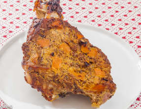 Jarret de porc façon jambon de Noël