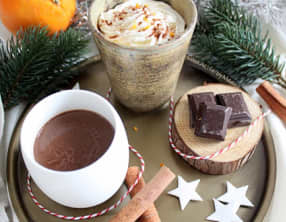 Chocolat chaud orange et épices