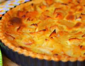 Tarte aux pommes normande