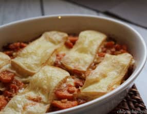 Gratin de carottes au Merzer