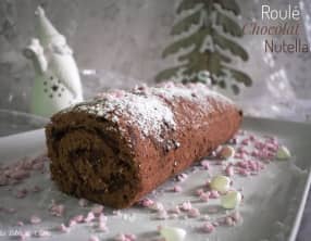 Biscuit roulé chocolat Nutella