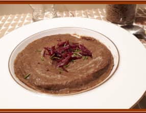 Velouté de lentilles et carottes